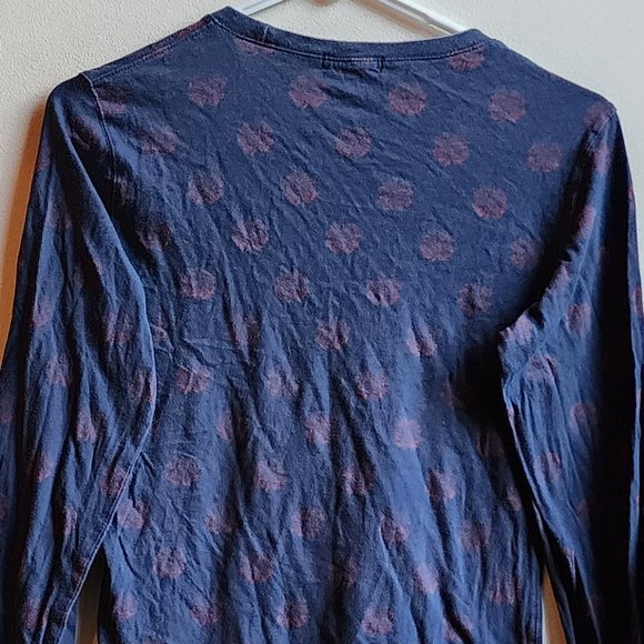 Lucky Brand Scoop Neck "Lucky 13" Long Sleeve Graphic T-Shirt Size Medium - Picture 14 of 16